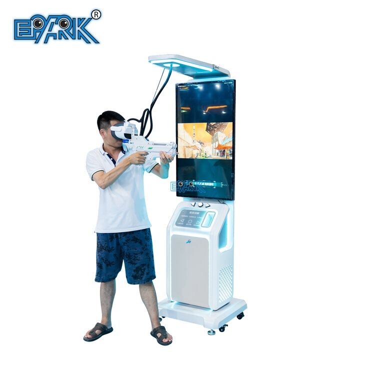 Theme Park Virtual Reality Game Vr Gun Simulator Shooting Game Machine